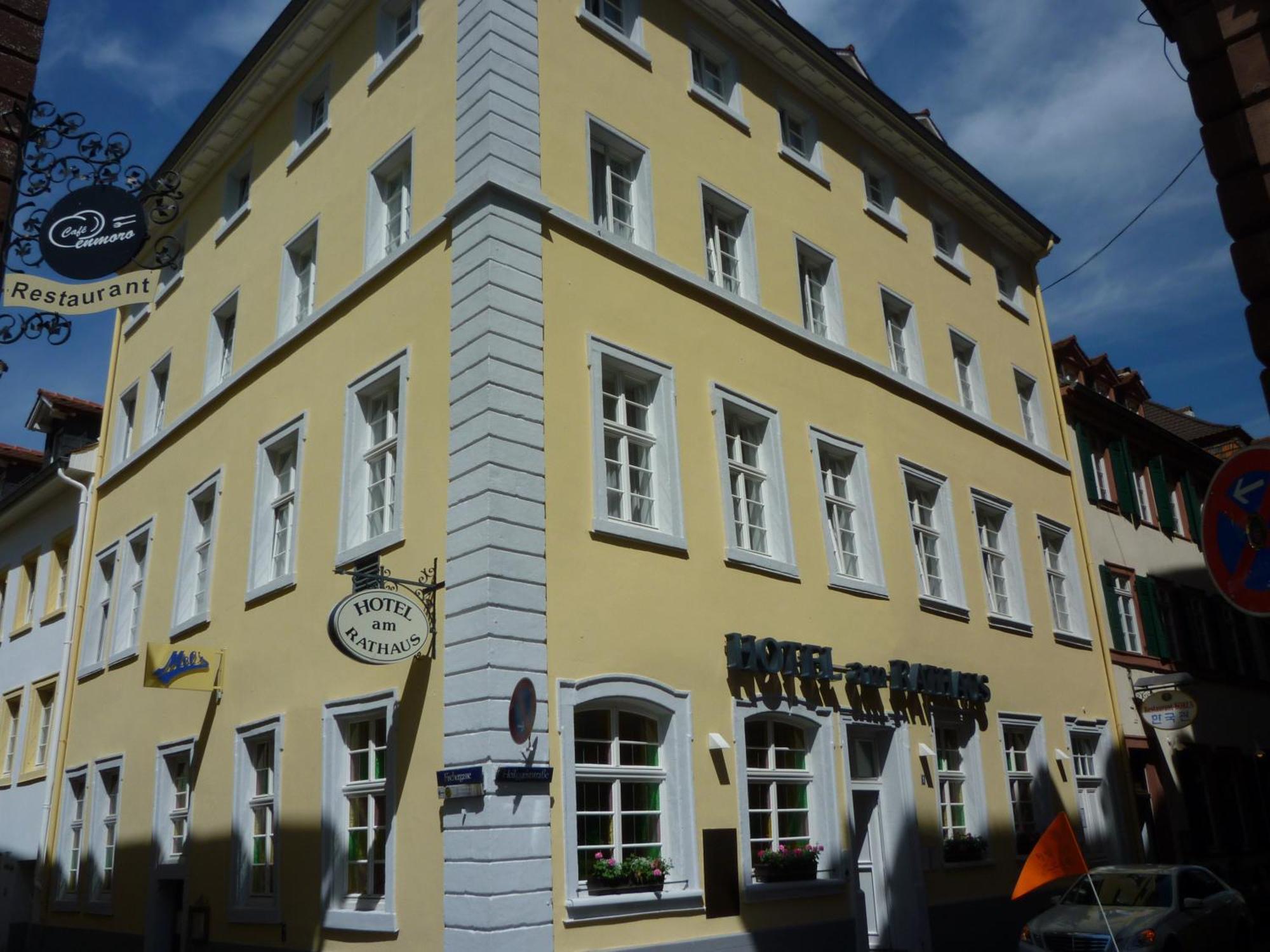 Hotel Am Rathaus Heidelberg Exterior foto