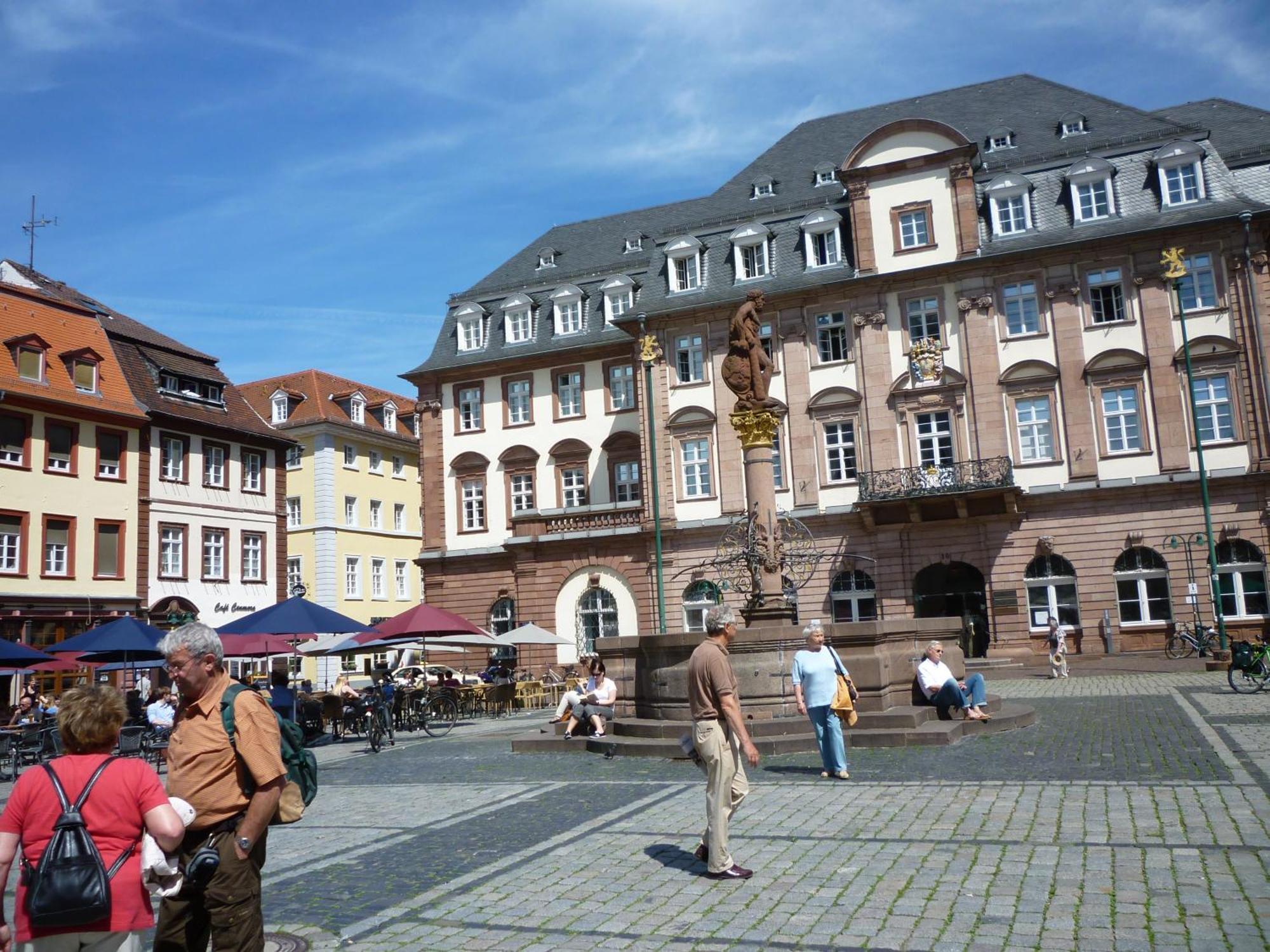Hotel Am Rathaus Heidelberg Exterior foto
