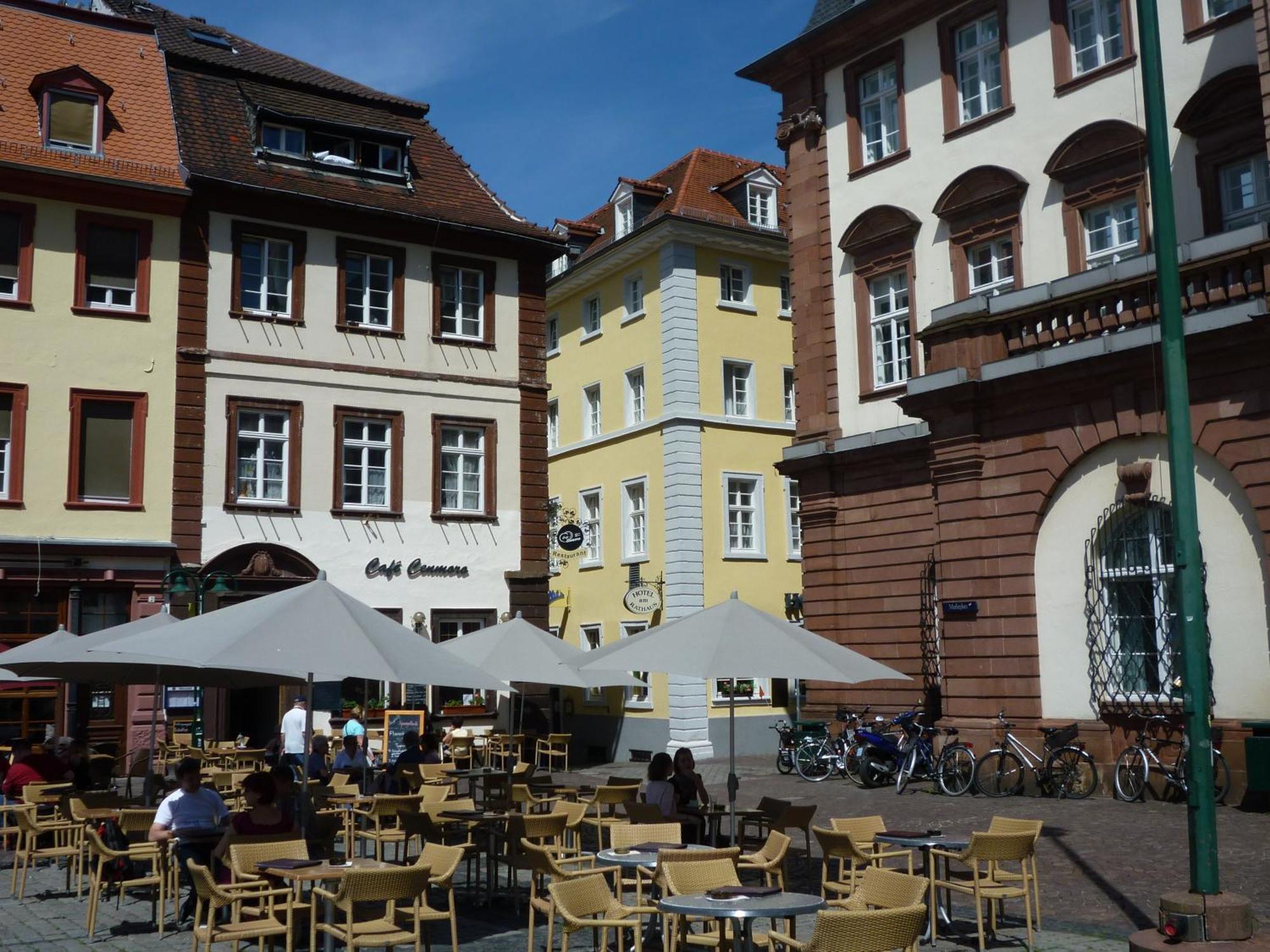 Hotel Am Rathaus Heidelberg Exterior foto